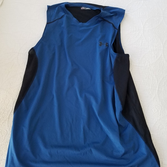 Under Armour Other - Mens Under Armour Sleeveless Fitted Top- XL